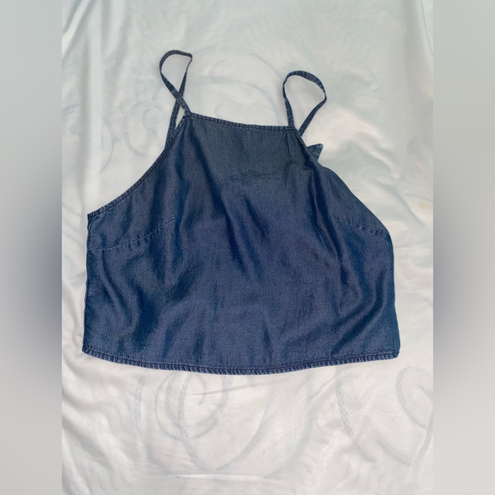 Express Jean crop top
